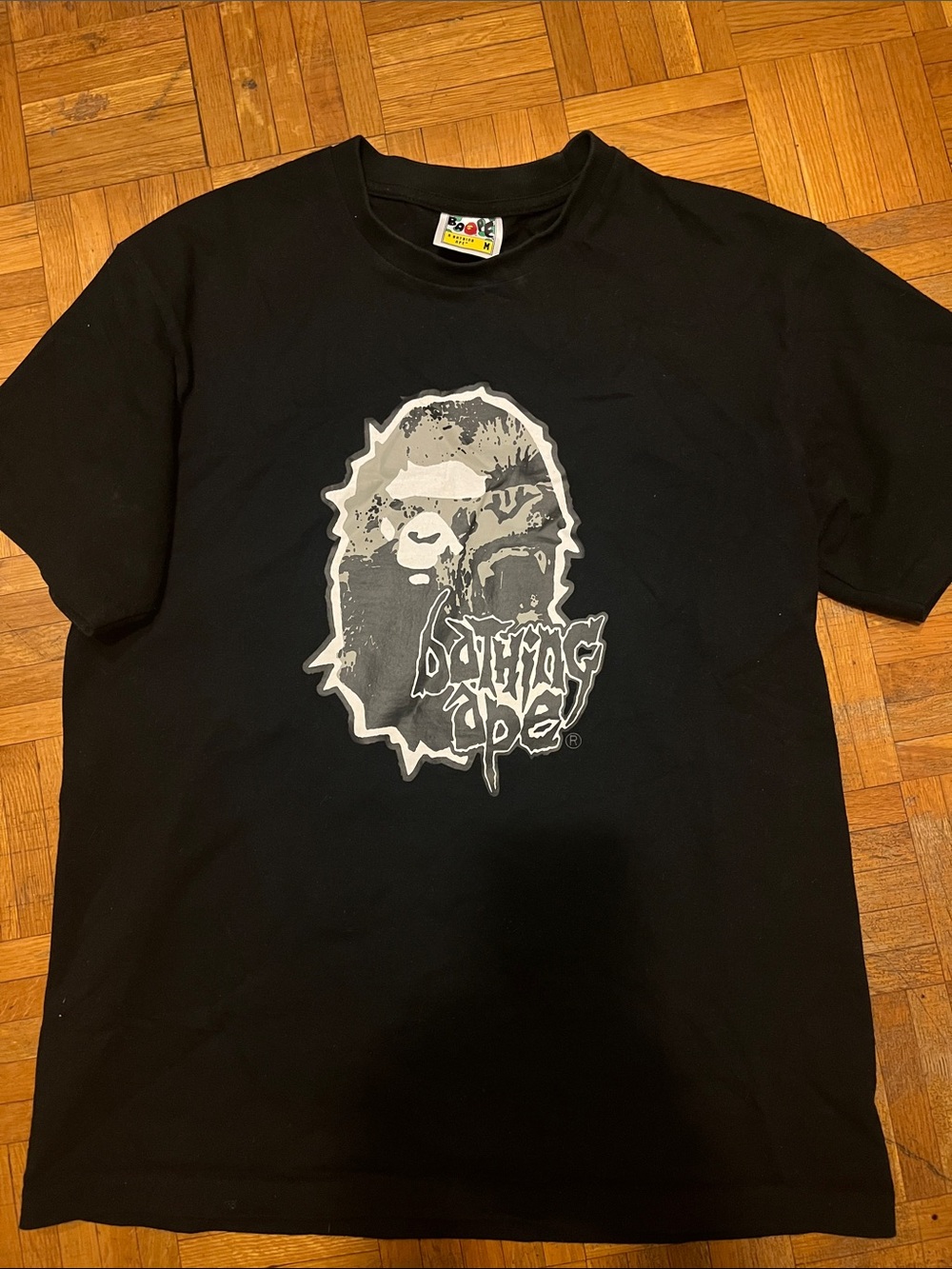 A bathing ape T shirt Black